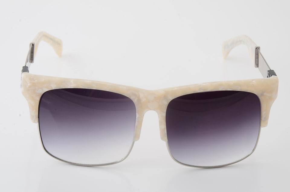 Cheap Chrome Hearts BST White Sunglasses online outlet shop